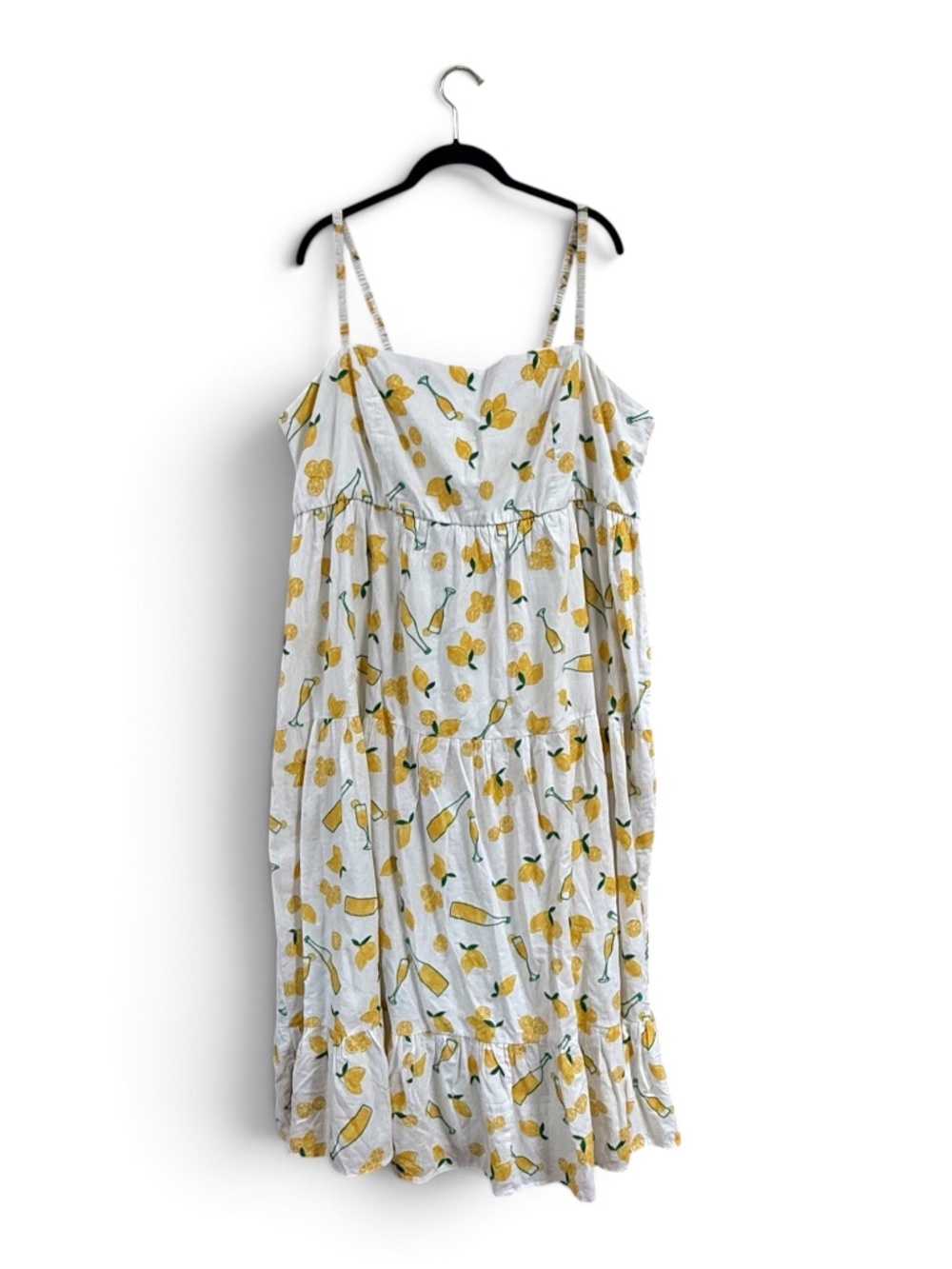 Show Me Your Mumu - Summer Fling Midi Dress - Limoncello Embroidery